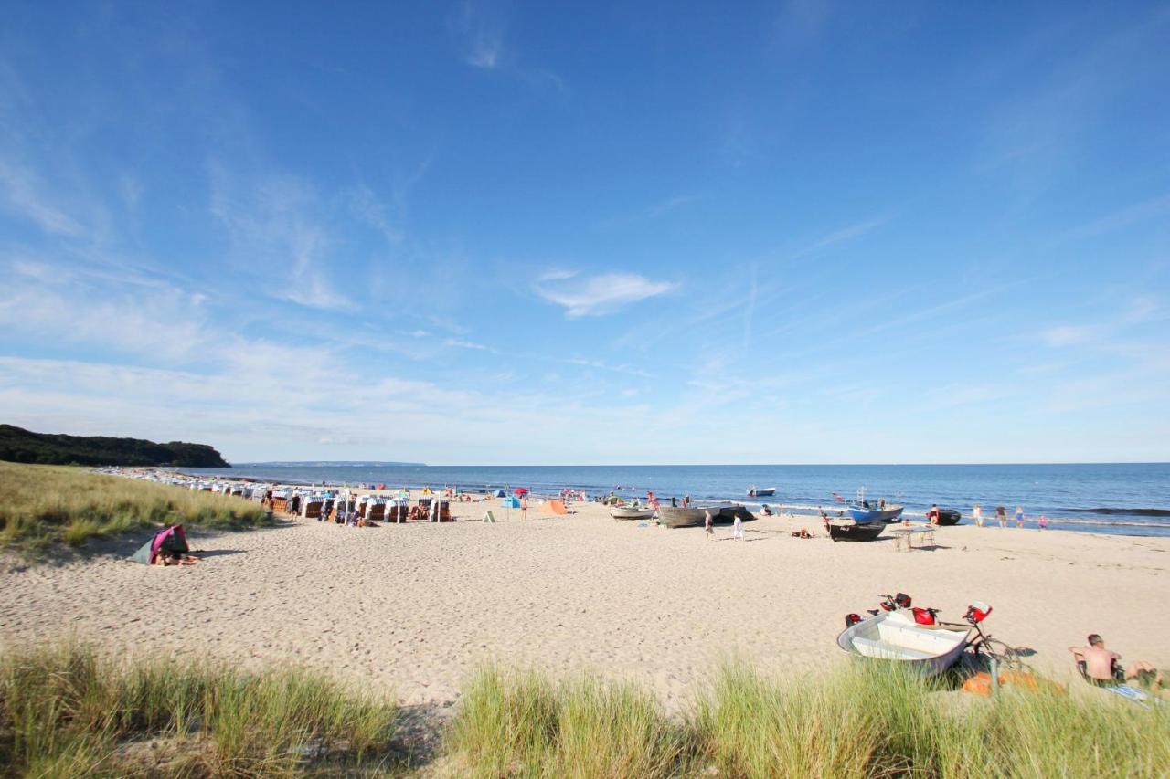 Balkon, Gratis Nutzung Vom Ahoi Erlebnisbad Und Sauna In Sellin - Appartemenmt Nordwind Baabe Zewnętrze zdjęcie